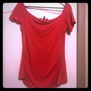 White House Black Market off shoulder Top